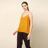 Oh Slip Top - Mustard Yellow